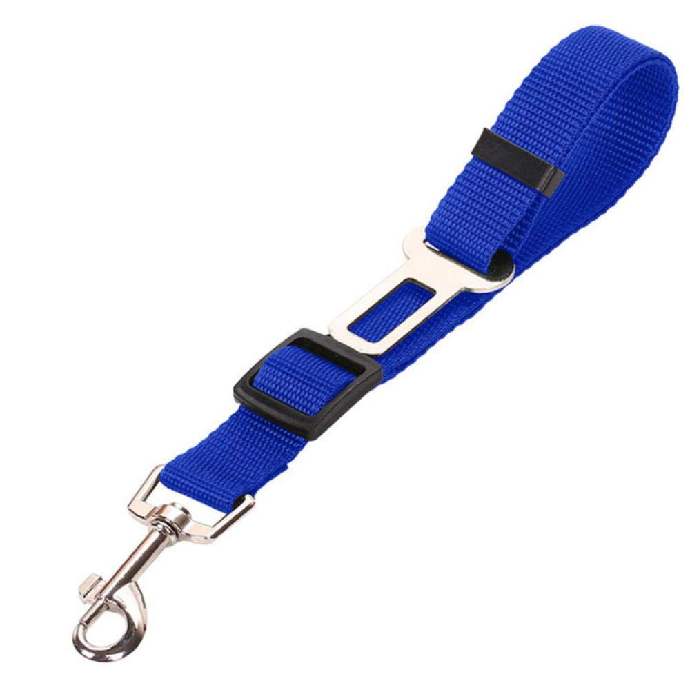**Adjustable Elastic Reflective Dog Seat Belt - Pet Safety Leash for Car Travel, Secure & Comfortable Vehicle Restraint for Dogs & Cats - Perfect for Road Trips & Daily Commutes**