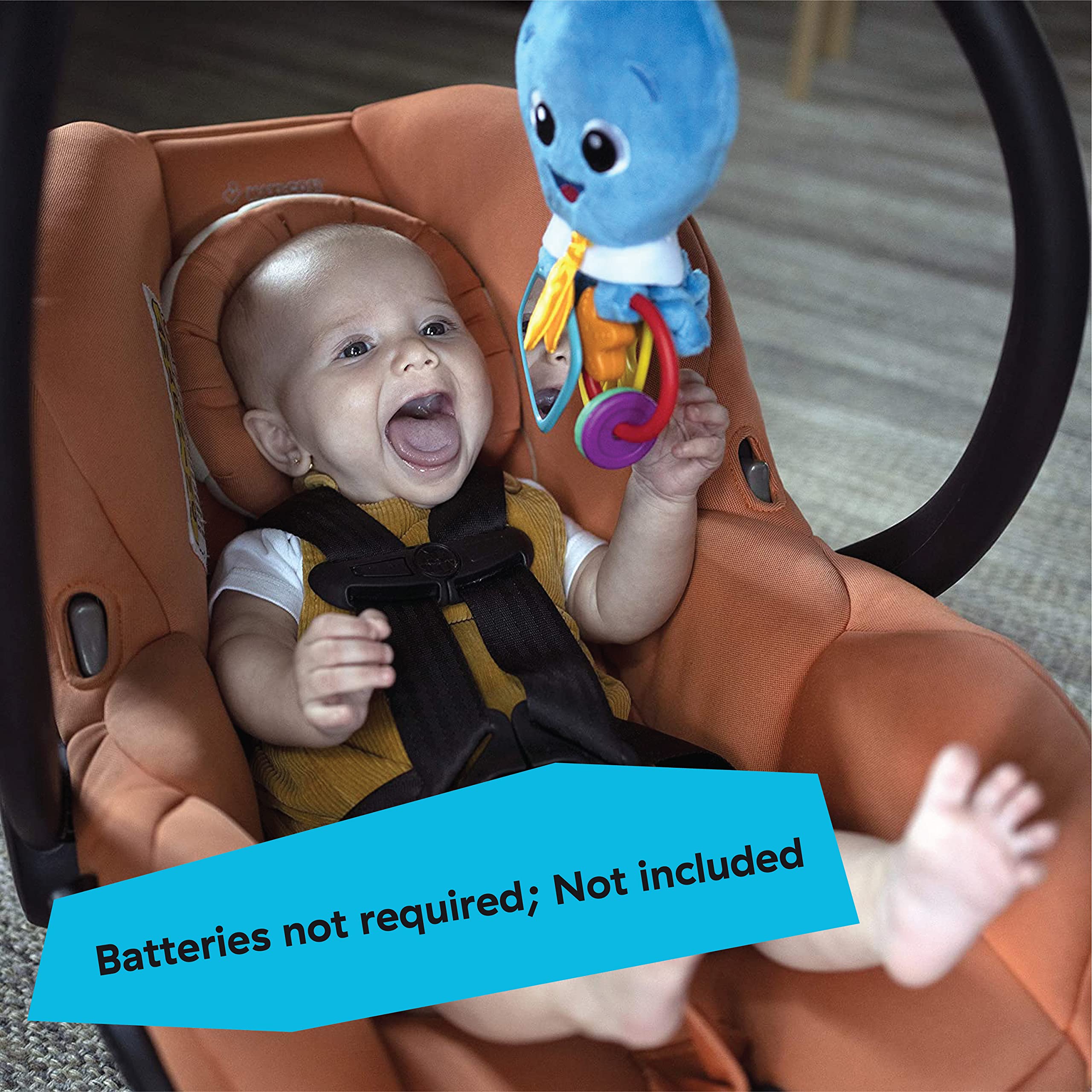 Baby Einstein Octopus Activity Arms Toy - Interactive Learning & Sensory Play for Infants & Toddlers - Perfect for Playtime, Daycare & Early Development