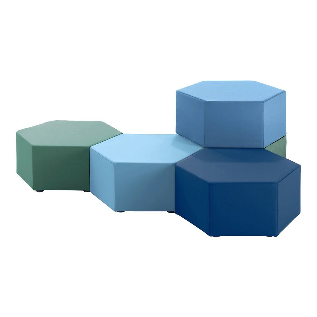 Esa Pouf by Kazuhide Takahama - Modern Designer Ottoman for Living Room, Lounge & Bedroom - Stylish Footstool & Extra Seating