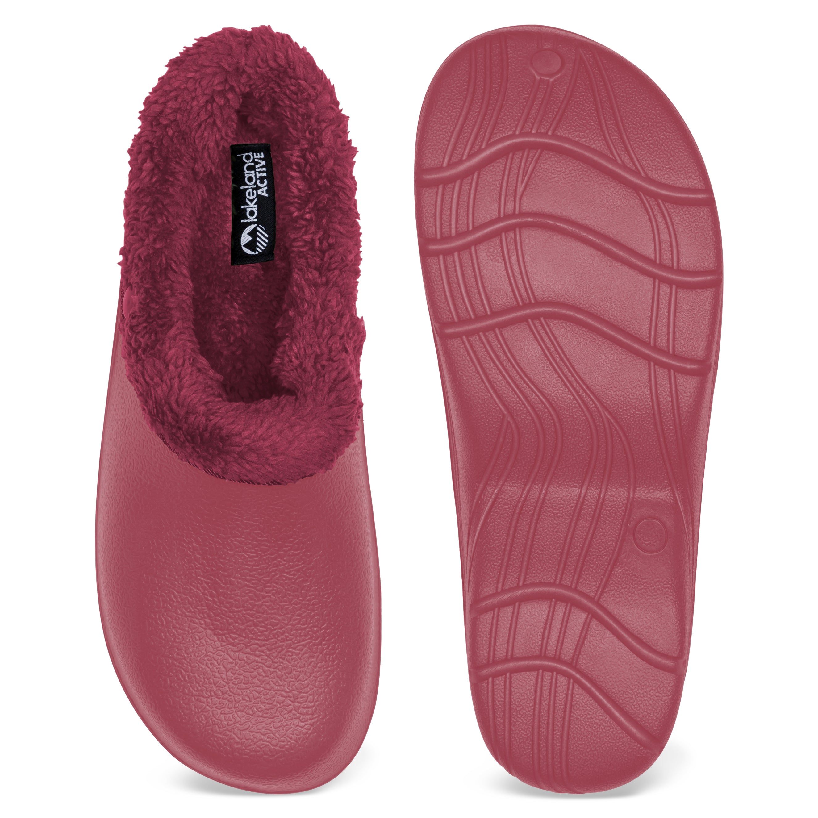 Women's Thermal Fleece Lined Garden Clogs - Warm Slip-Resistant Outdoor Shoes for Winter Gardening, Yard Work & Home Use