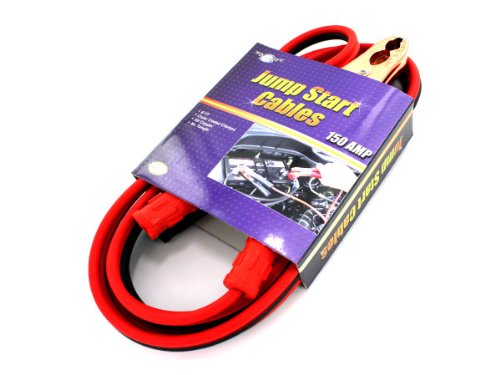 10-Pack Heavy Duty Jumper Cables for Cars, Trucks & SUVs - 6 Gauge 20FT Booster Cables with Carrying Case - Emergency Roadside Assistance & Winter Car Prep Essentials