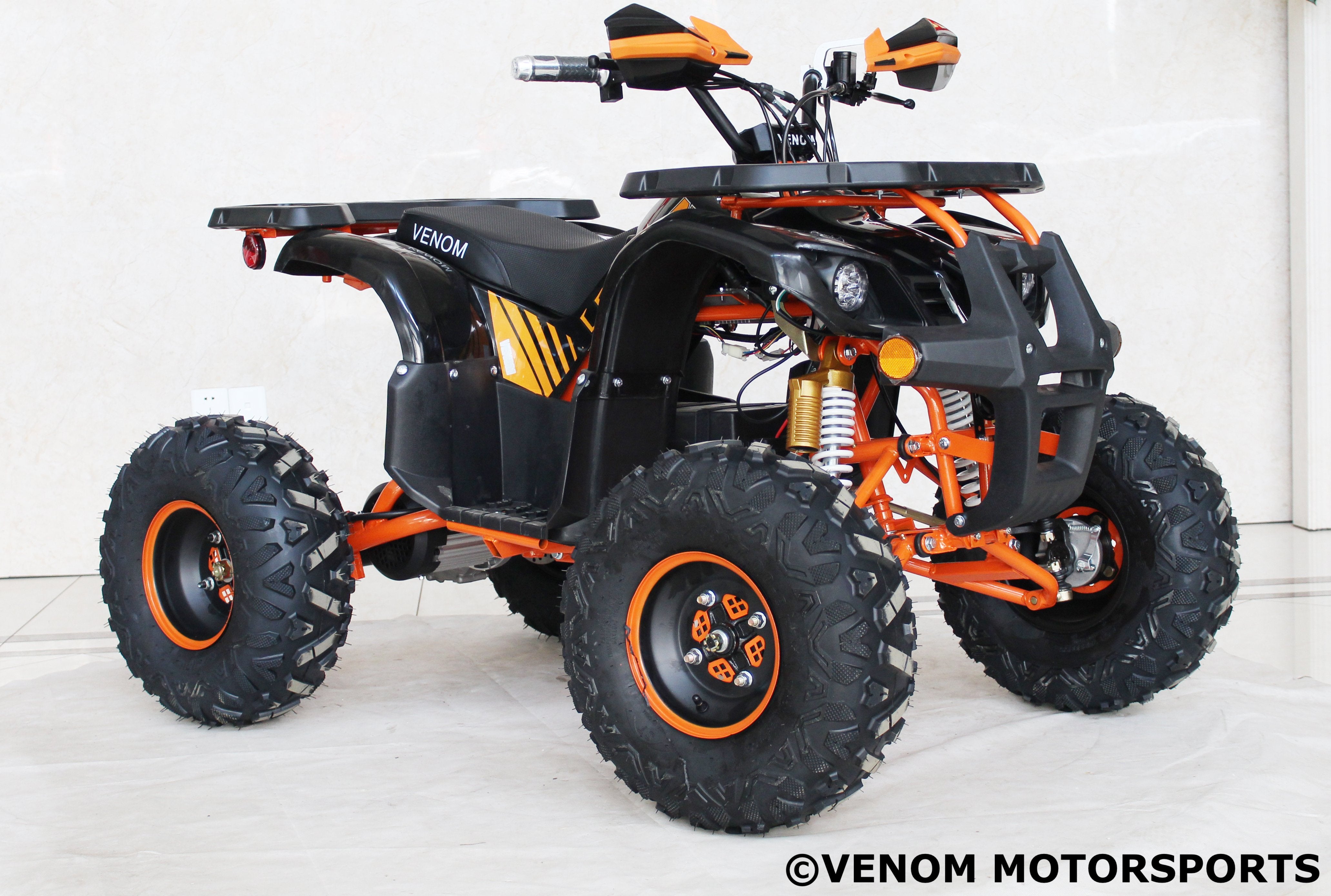 1500W 48V Brushless Electric ATV for Adults - Powerful Off-Road Quad Bike for Hunting, Camping & Farm Work