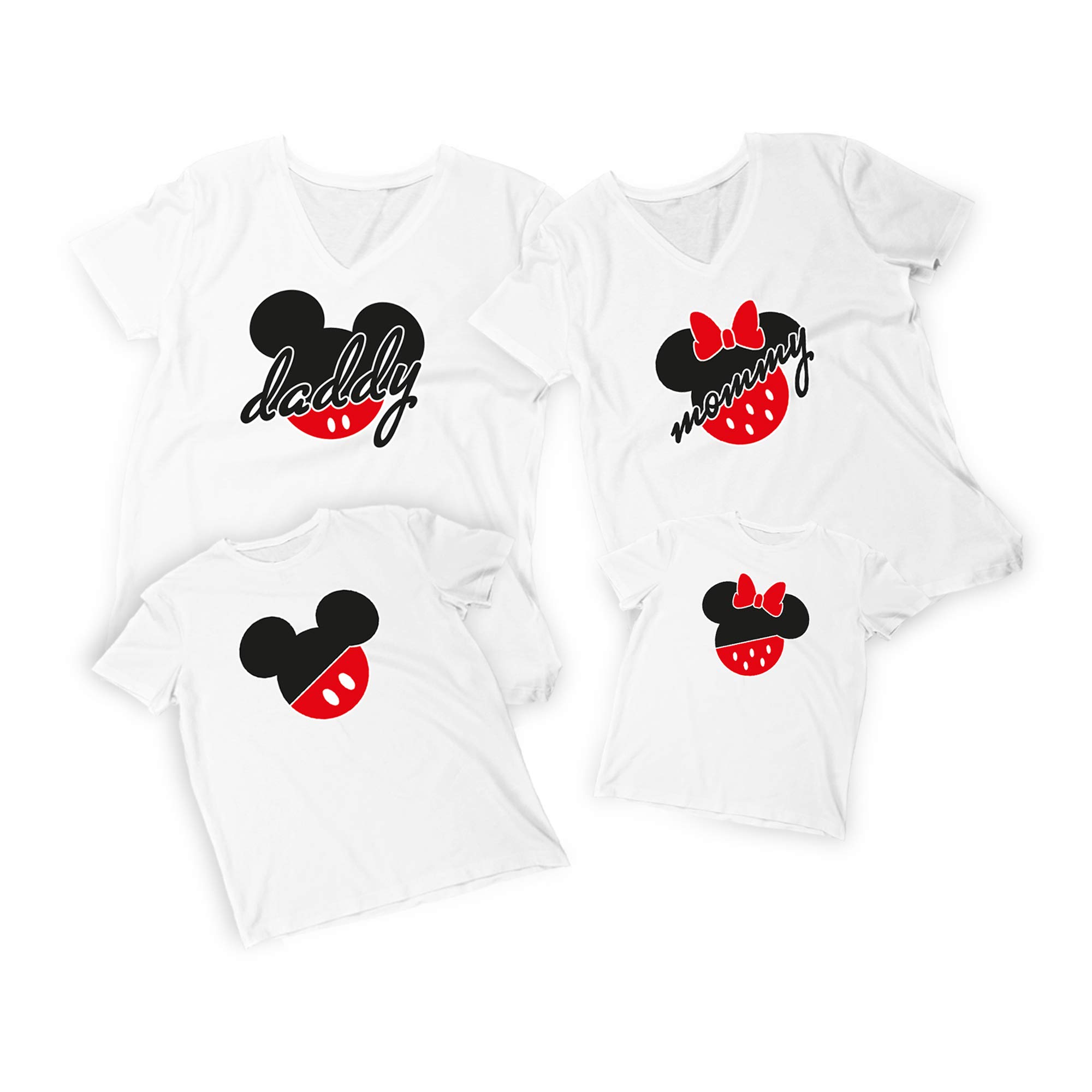 Minnie & Mickey Mouse Family Vacation Matching T-Shirts for Men, Women & Kids - Soft Cotton Disney Graphic Tees for Theme Park Trips & Family Outings