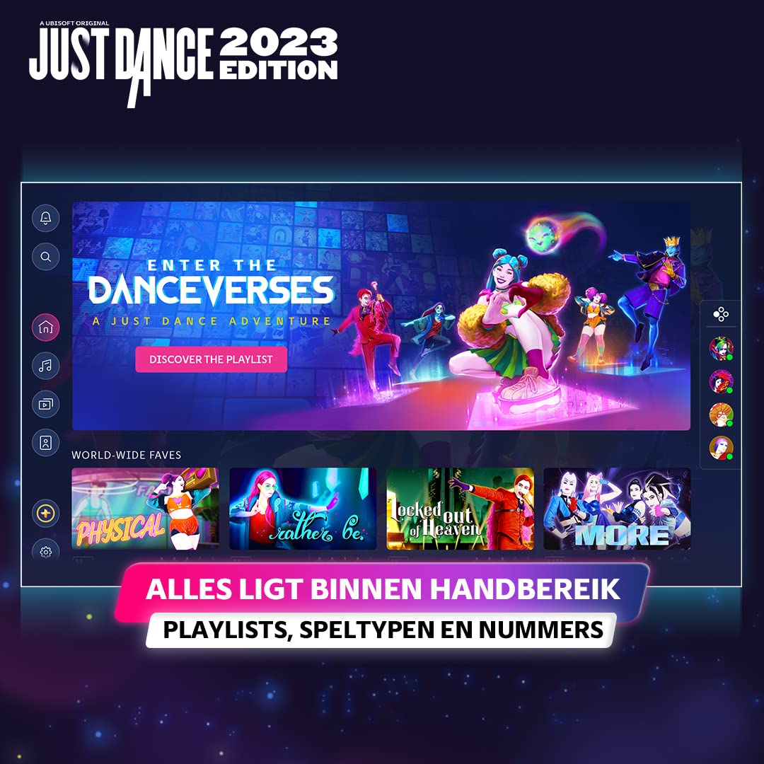 Just Dance 2023 - Nintendo Switch, PS5, Xbox Series X|S - Dance Video Game with 40+ New Songs - Fun Family Party Game for Kids & Adults - Perfect for Fitness, Parties & Game Nights