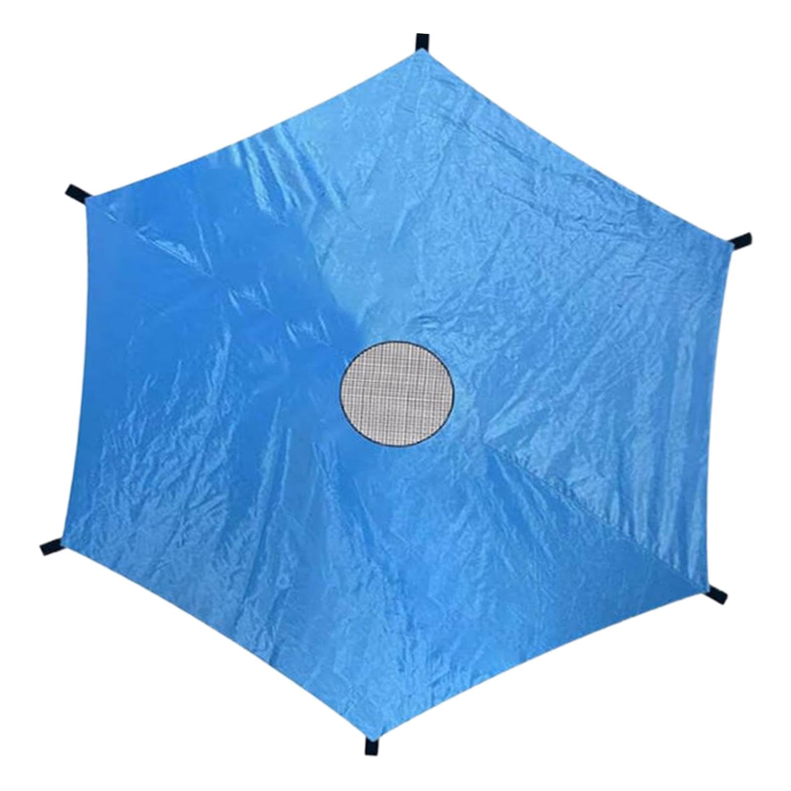 Kowaku Trampoline Shade Cover - UV Protection & Waterproof Sun Canopy for 6-Pole Trampolines | Perfect for Backyard Playgrounds & Summer Outdoor Activities