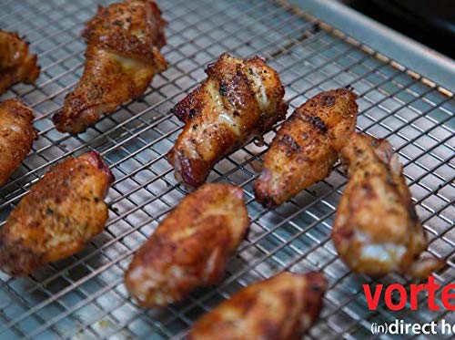 Vortex Heat Diffuser for Charcoal Grills - Medium Size Compatible with Weber Kettle 22