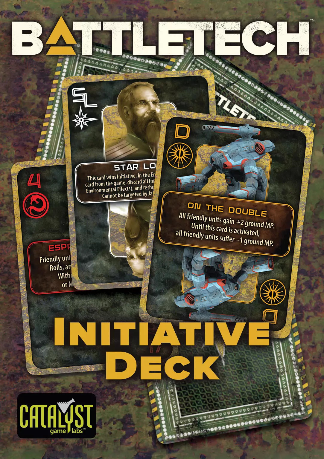 BattleTech: Initiative Deck - Strategy Card Game for Tabletop Battles - Perfect for Board Game Nights & Sci-Fi Wargaming Enthusiasts