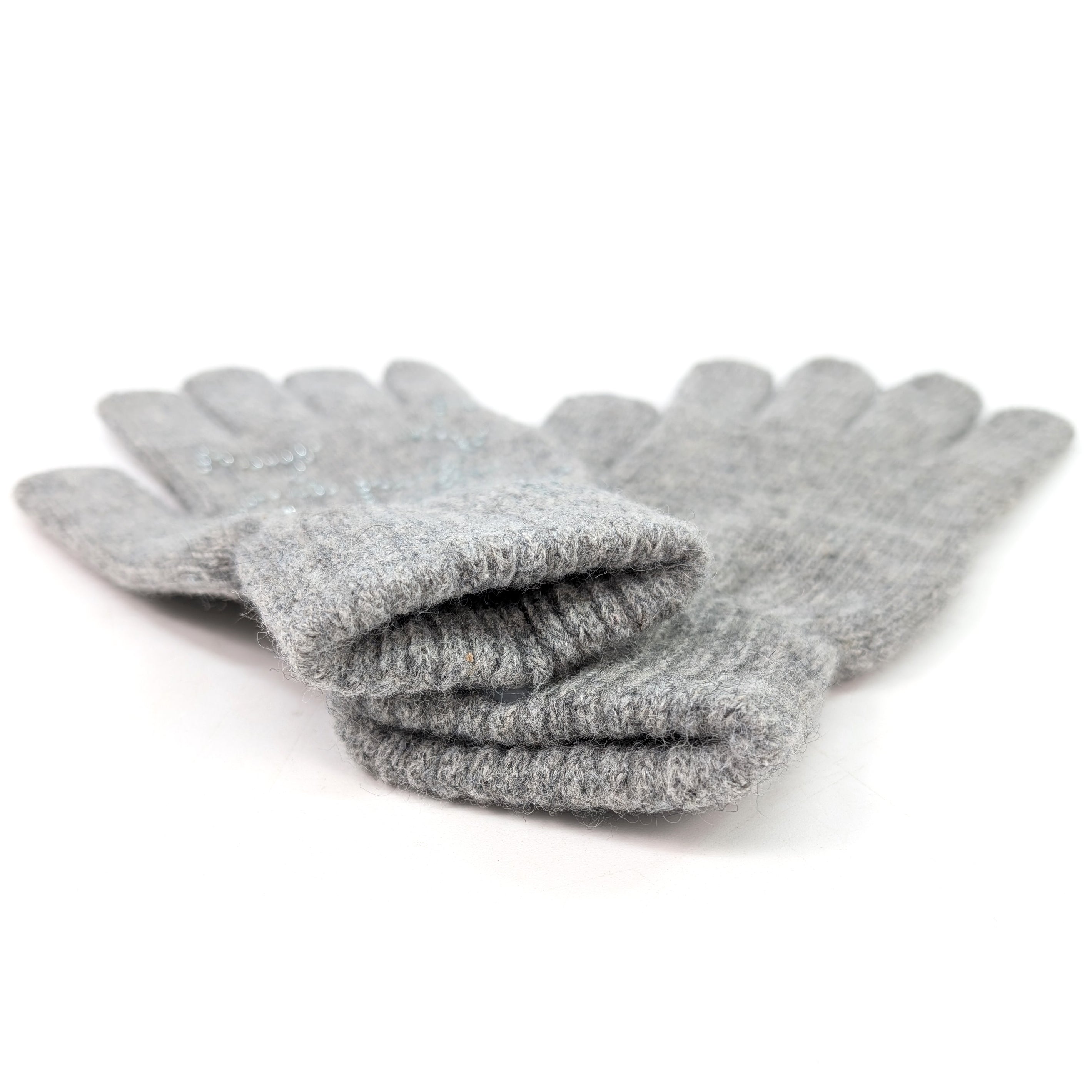 Twinkle Twinkle Gloves - Soft & Warm Winter Gloves for Women & Men, Grey - Perfect for Snowboarding, Skiing & Cold Weather Activities