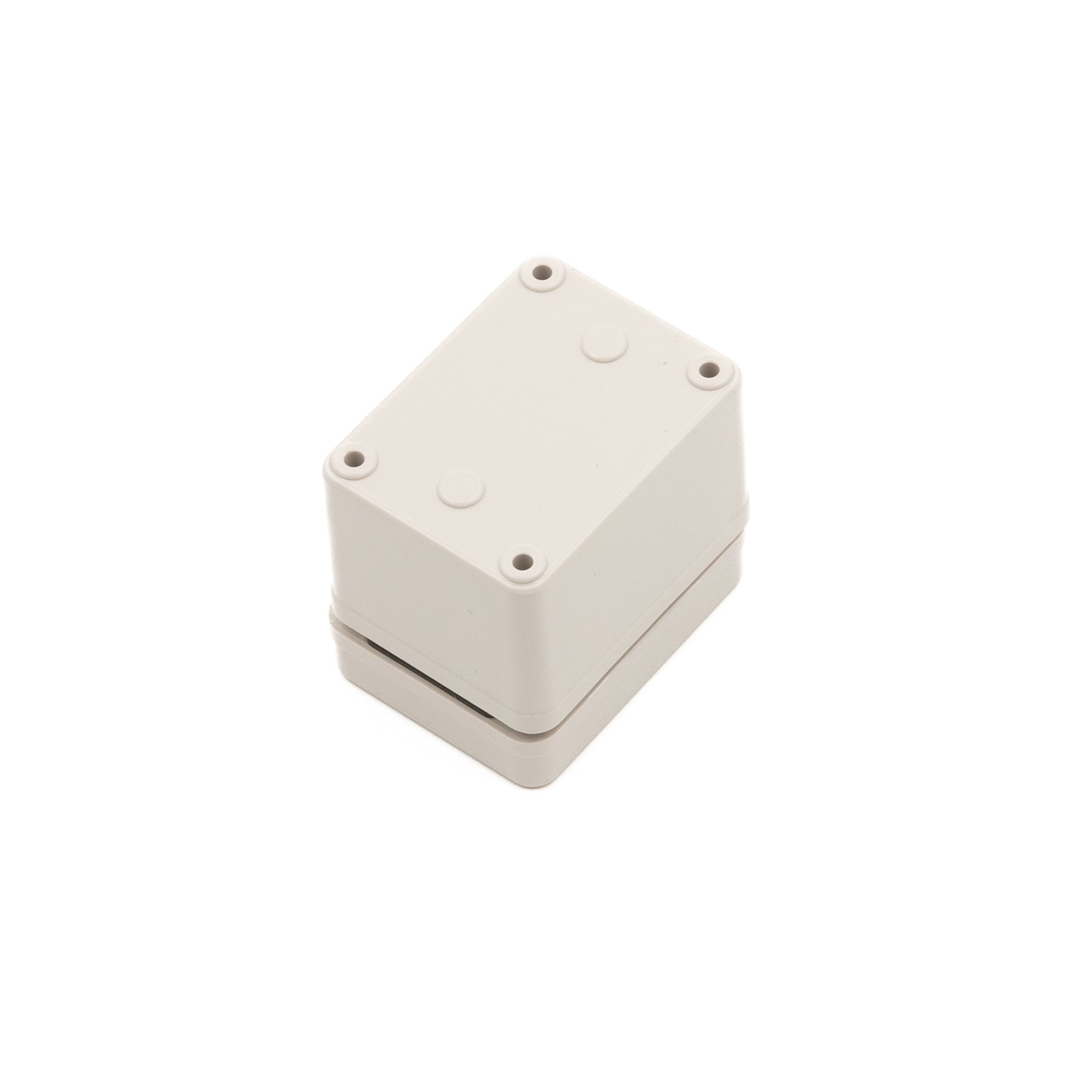 Boxco S Series 1.97 x 2.56 x 2.17 Inches (50x65x55mm) Waterproof Plastic Enclosure - IP67 Rated, IK08 Impact Resistant, Polycarbonate (PC) Grey Case with Screw Type Cover - Ideal for Outdoor Electronics, Industrial Equipment & DIY Projects