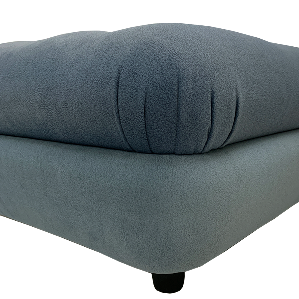 Marlow 3-Seater Modular Sofa with Ottoman - Modern Sectional Couch for Living Room, Lounge & Home Theater - Comfortable & Stylish Furniture for Small Spaces