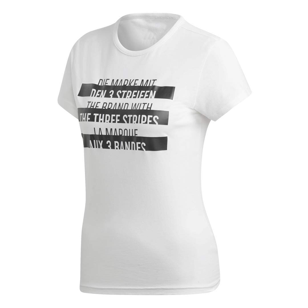 Adidas Women's Running T-Shirt - Sport ID Tee for Training, Fitness, Gym & Workout - Lightweight & Breathable for Active Lifestyles