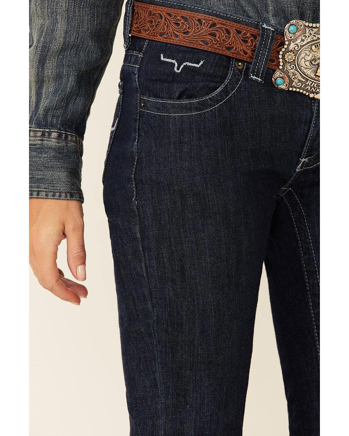 Kimes Ranch Women's Jolene Flare Bootcut Jeans - High Waisted Stretch Denim Pants for Casual & Western Wear | Perfect for Everyday Outfits, Country Music Concerts, and Cowgirl Fashion