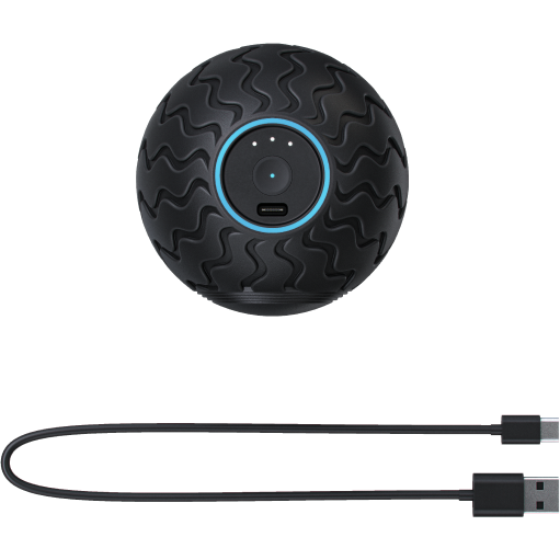 Theragun Wave Solo - Portable Percussion Massage Gun for Muscle Recovery & Pain Relief - Perfect for Athletes, Fitness Enthusiasts & Home Use