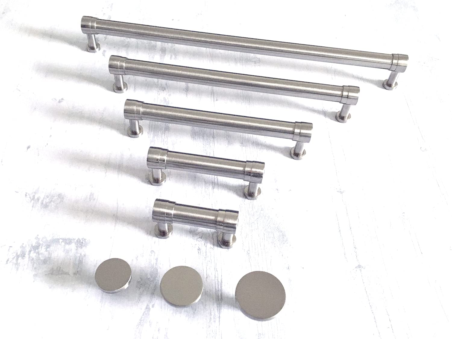 Brushed Nickel Cabinet Pulls 2
