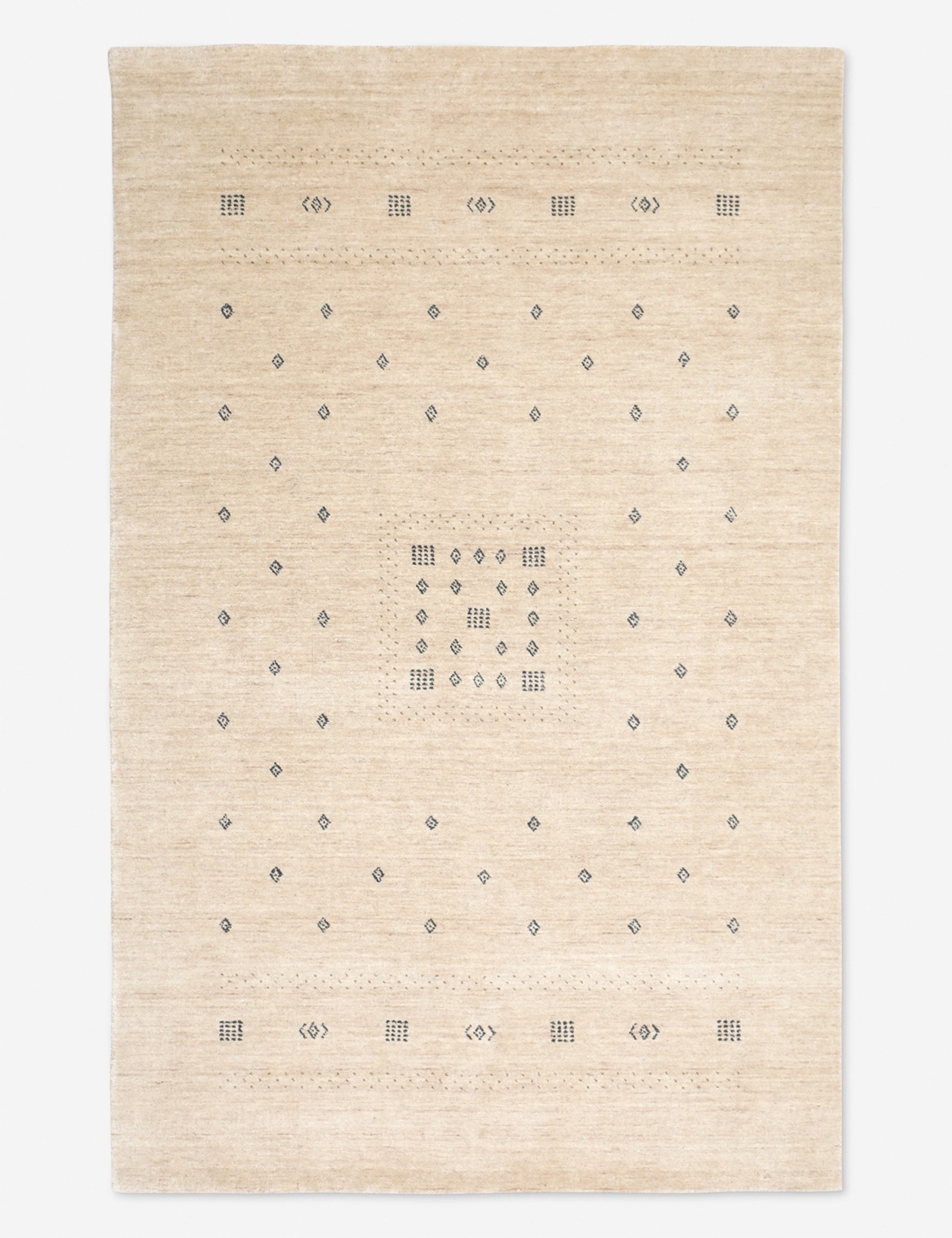 Handmade Cyrena Wool Area Rug - Soft & Durable Hand-Loomed Floor Covering for Living Room, Bedroom, or Office Decor