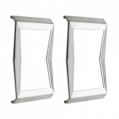 2-Pack Rocker Switch Trim - Durable On/Off Switch Cover for Home, Car, and Marine Use - Easy Installation & Secure Fit