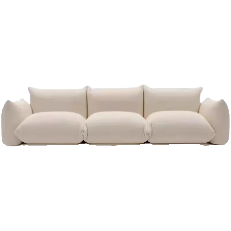 Elegant Living Room Sofa Set - Comfortable 3-Piece Sectional Couch with Soft Fabric - Perfect for Small Spaces, Apartments & Cozy Family Gatherings