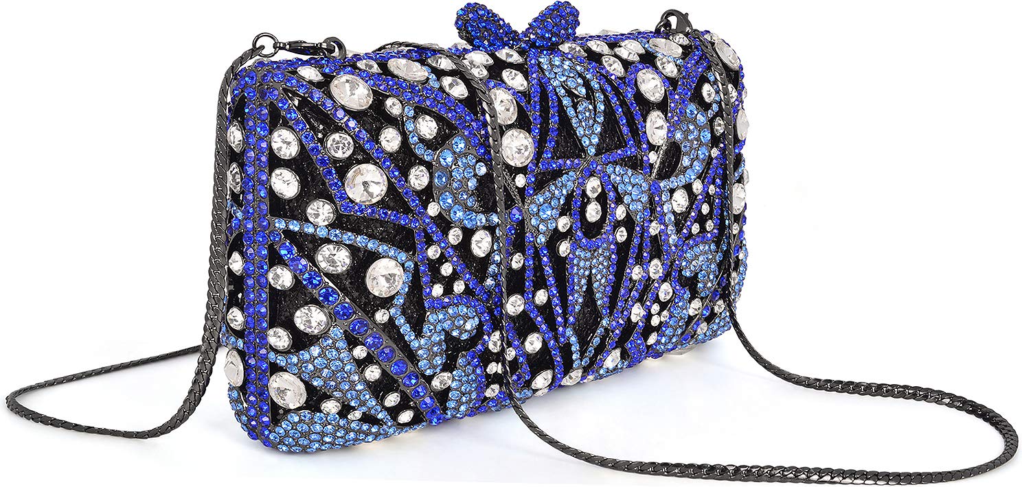 Luxury Crystal Clutch Purse for Women - Rhinestone Evening Bag for Party, Wedding, Prom & Special Occasions - Elegant Handbag for Formal Events & Night Out