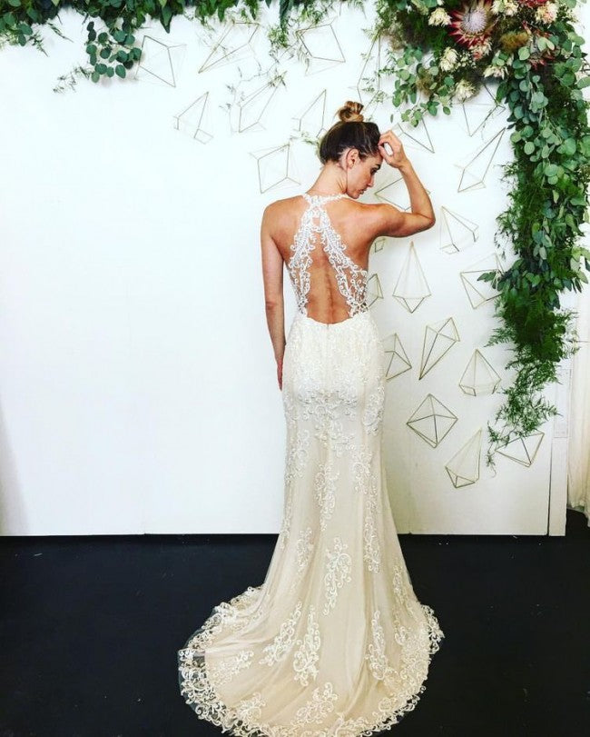 Willowby Sookie Gown - Elegant Lace Wedding Dress for Bride, Beach & Garden Ceremony
