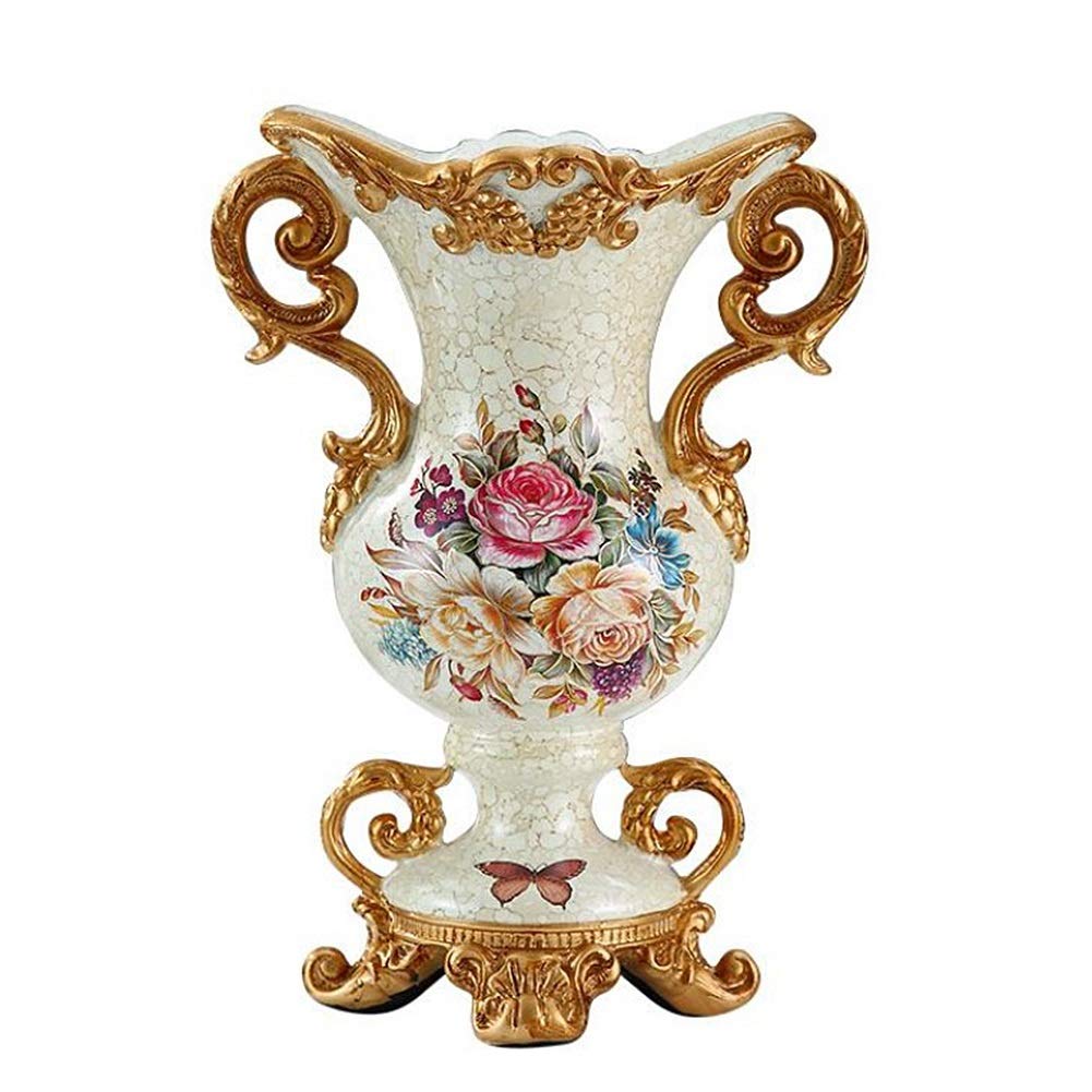 Handmade Resin Flower Vases - Elegant Decorative Vase for Home, Living Room, Kitchen, Office & Wedding Decor | Perfect Housewarming Gift for Home Decor & Special Occasions