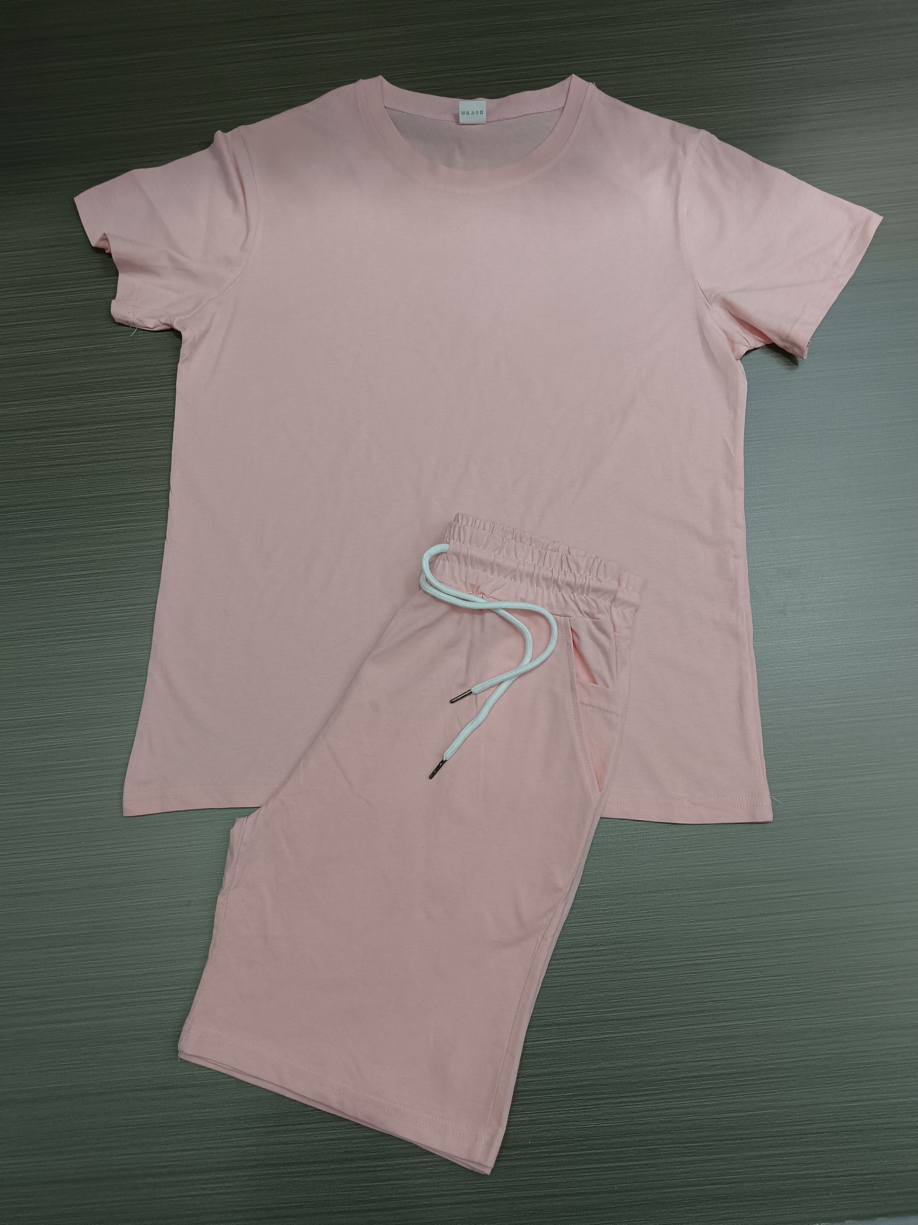 Men's Casual Short Sleeve T-Shirt and Shorts Set - Comfortable Summer Outfit for Beach, Gym, and Everyday Wear