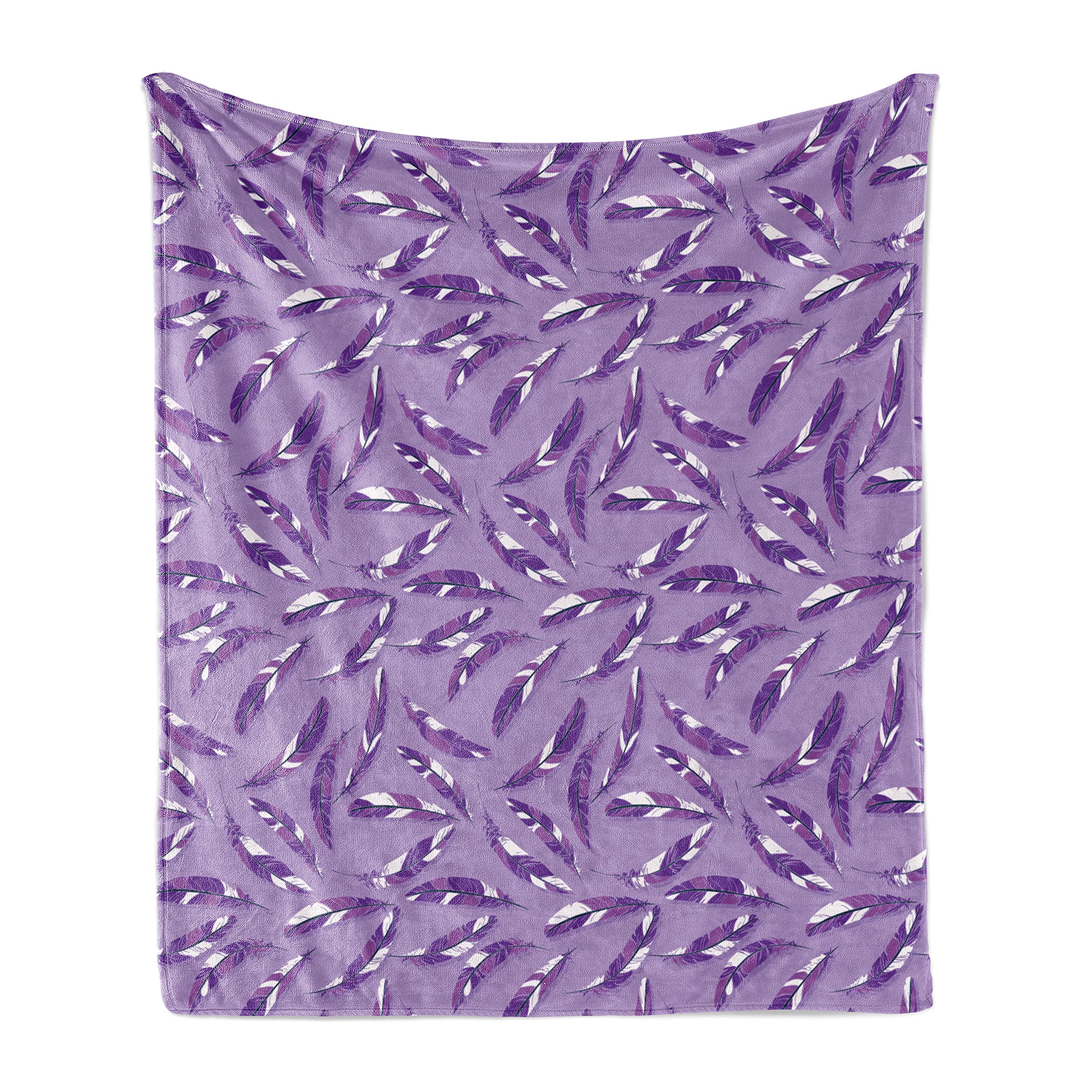 Ambesonne Soft Flannel Fleece Throw Blanket - 60