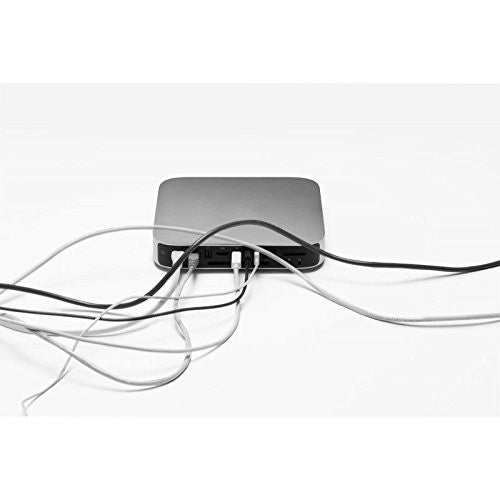 Bluelounge Soba - Premium Cable Organizer for Home & Office - Tangle-Free Cord Management Solution for Desks, TVs, and Electronics