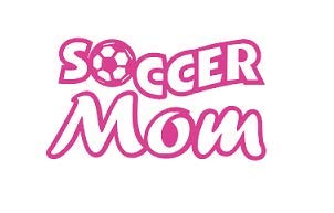 Funny Soccer Mom Car Decal Sticker - Pink Vinyl Decoration for Cars, Trucks, SUVs, Laptops & Windows - Perfect for Moms Who Love Soccer & School Carpooling