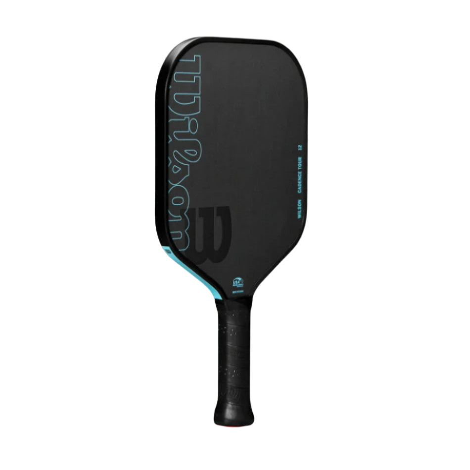 Wilson Cadence Tour 12 Pickleball Paddle - Premium Carbon Fiber Face with Cushion Grip - Perfect for Competitive Play & Recreational Games