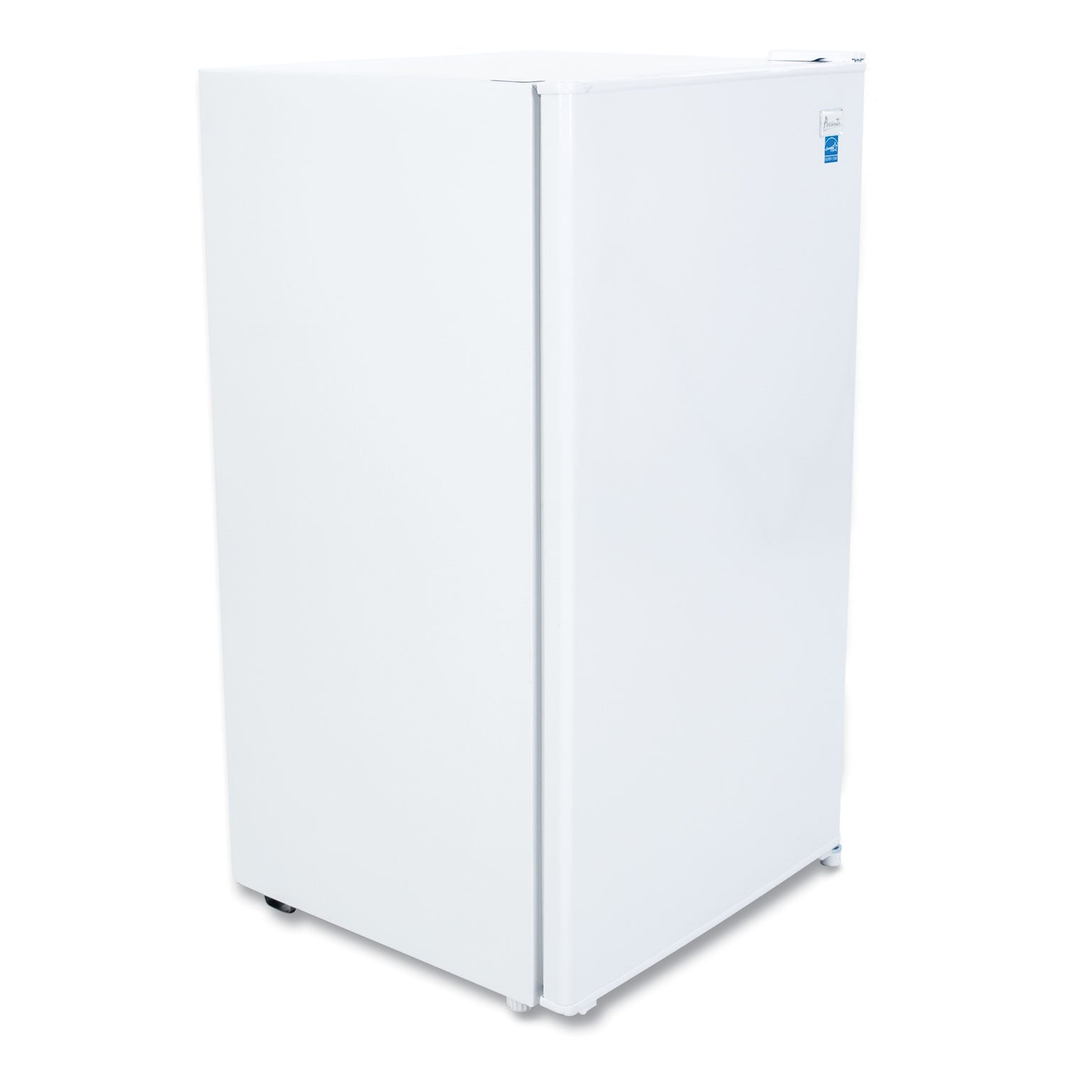 Avanti 3.3 Cu.ft Compact Refrigerator with Chiller Compartment - Energy Efficient Mini Fridge for Dorm, Office, Bedroom & Small Spaces - White
