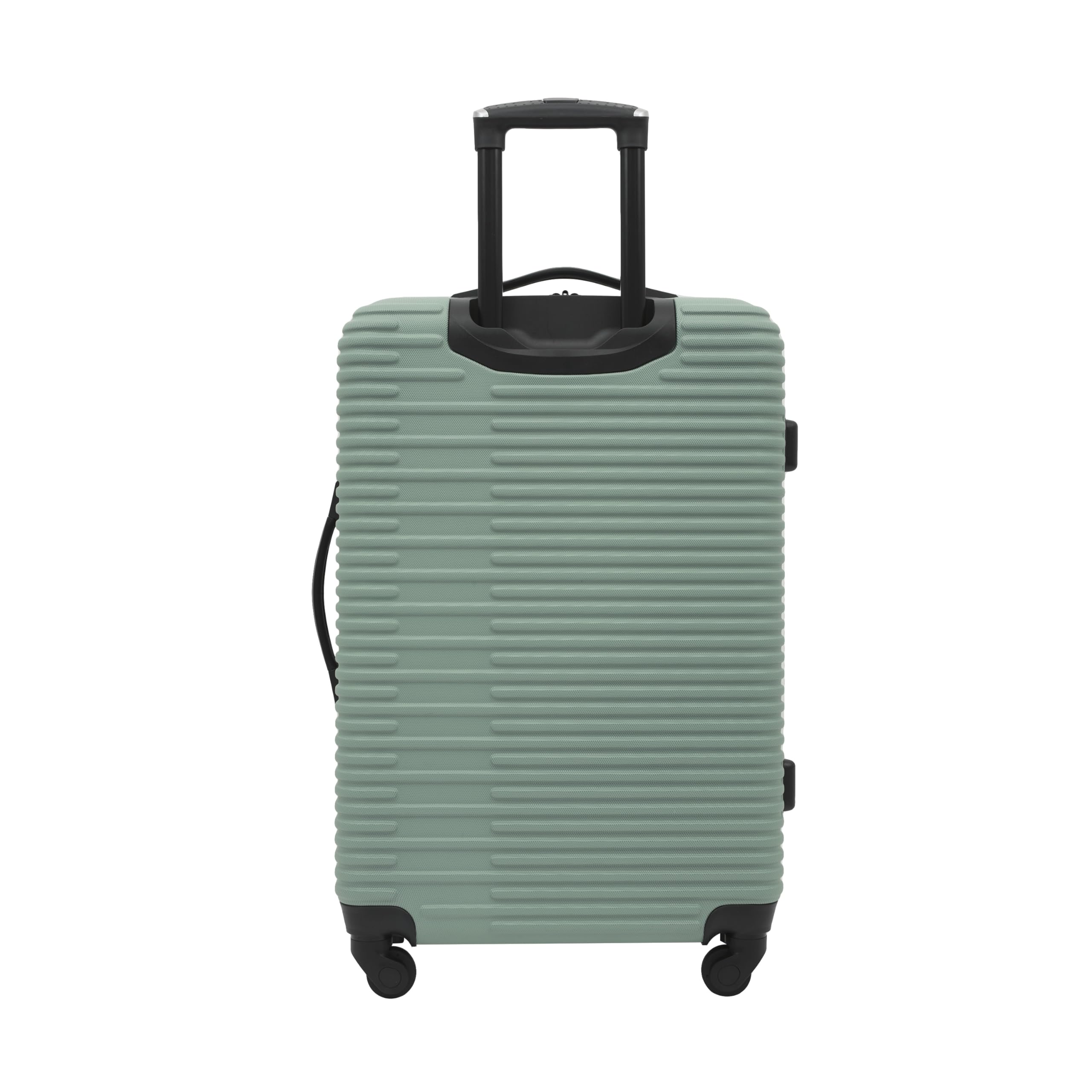 Kensie Women's Hillsboro 4-Piece Luggage Set - Green Granite Travel Bags for Vacation, Business Trips & Weekend Getaways