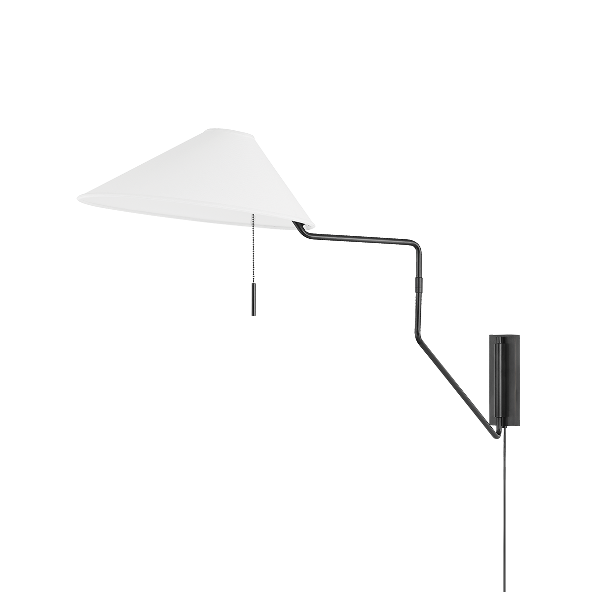 Portable Wall Sconce Light - Modern Plug-in Wall Lamp with On/Off Switch - Perfect for Bedroom, Living Room, and Hallway Lighting