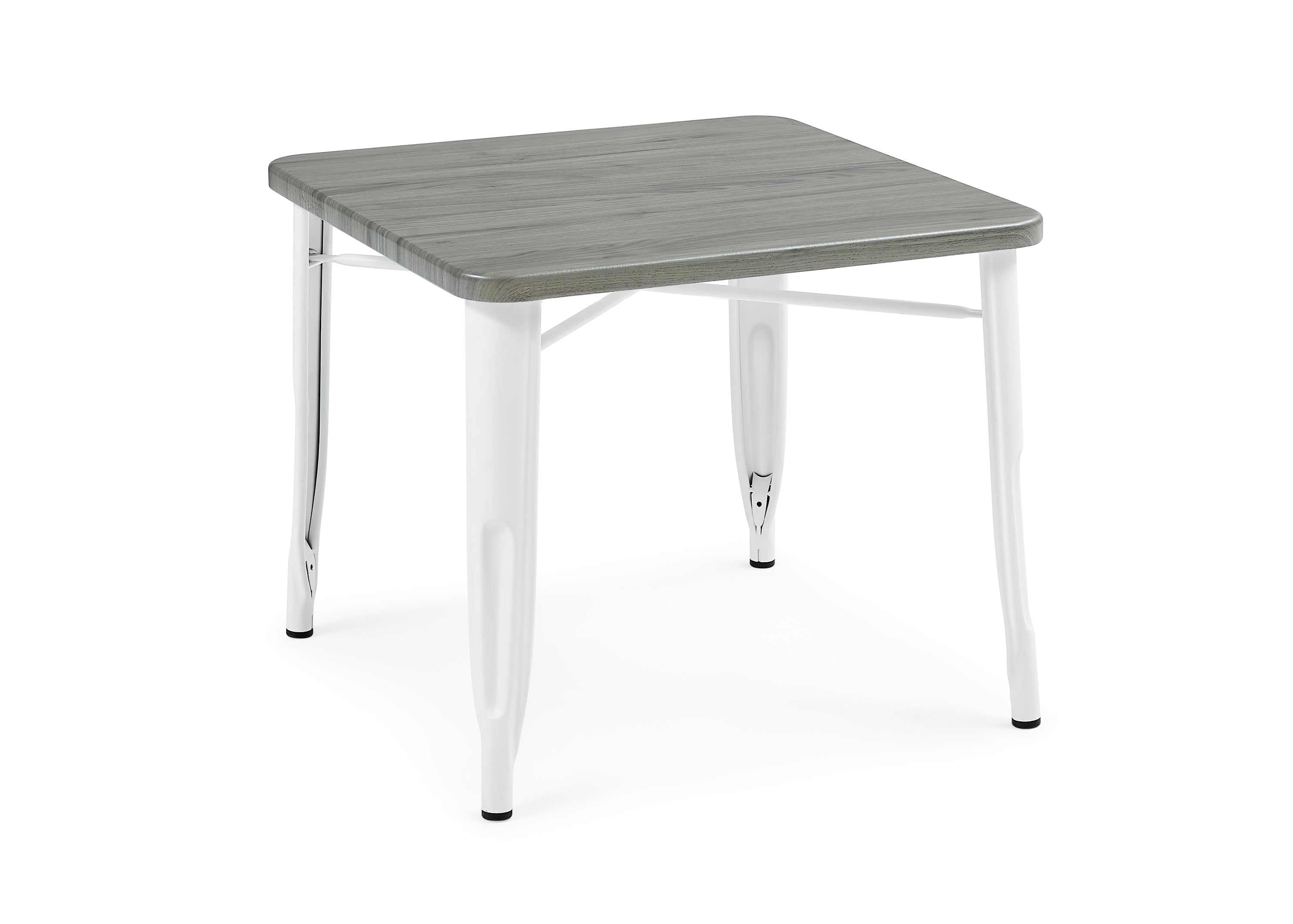 Modern Bistro Table and 4 Chairs Set - Outdoor/Indoor Patio Dining Furniture for Garden, Balcony, and Small Spaces