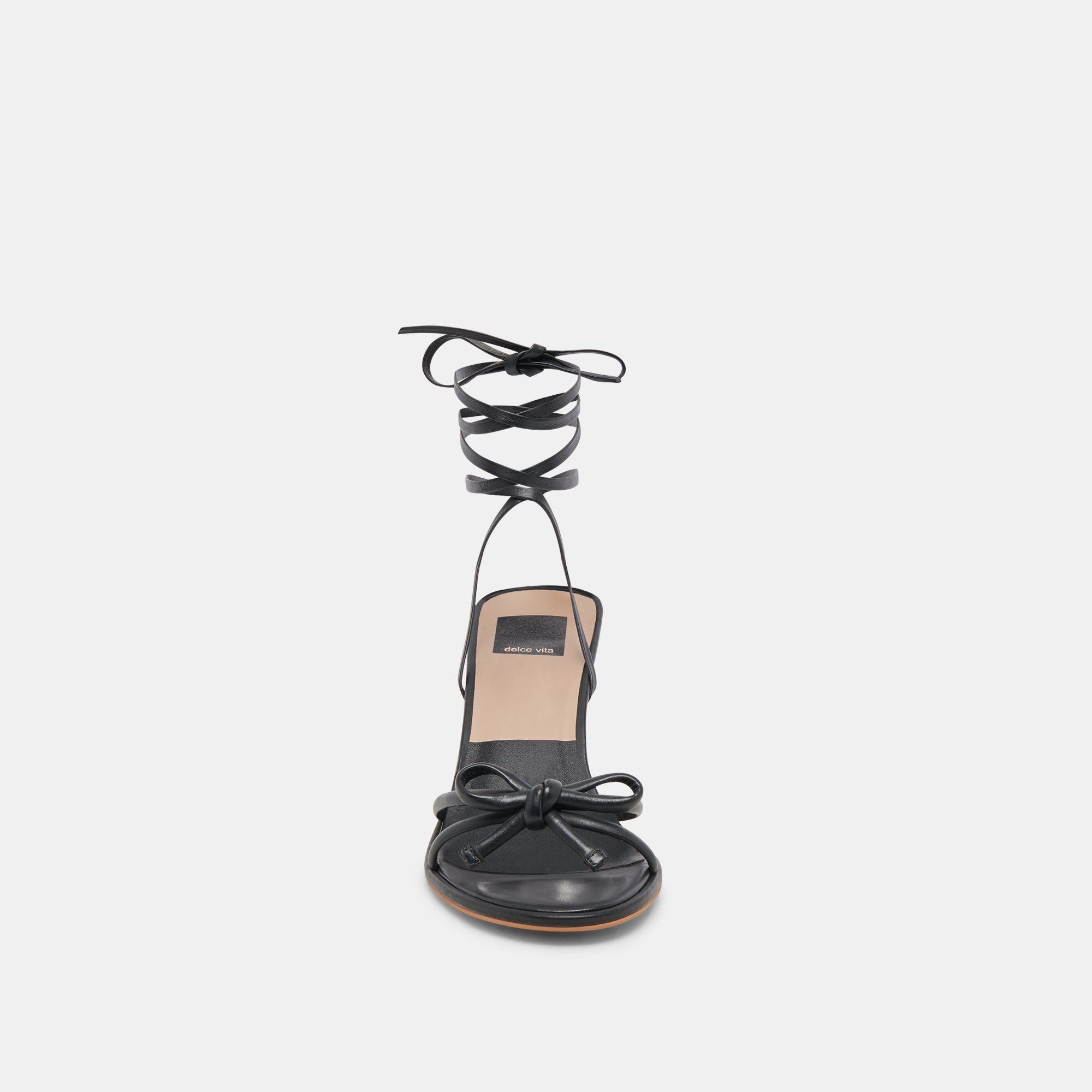 MAISON Black Leather Heels for Women - Elegant High Heel Pumps for Party, Wedding & Office Wear