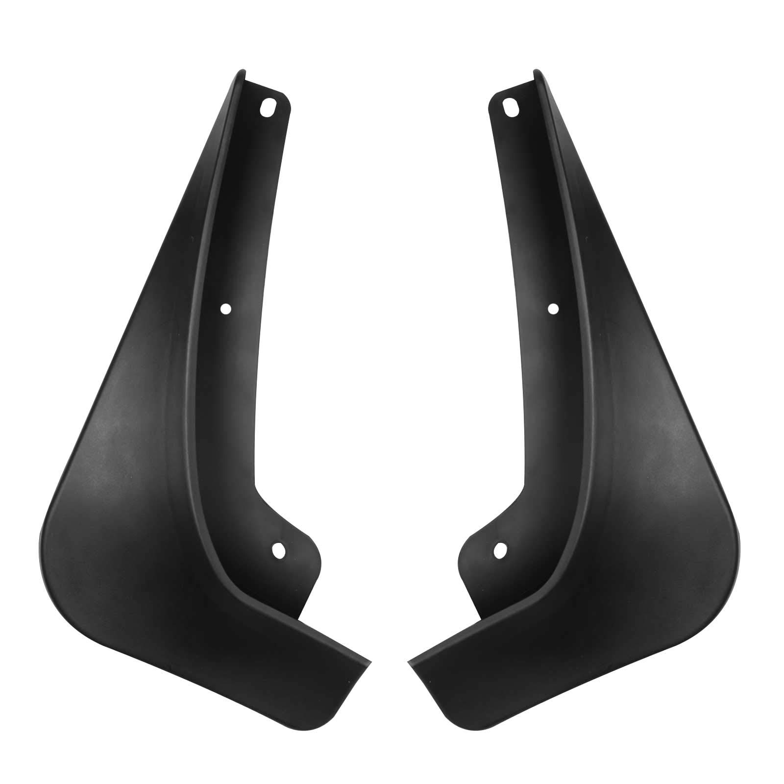 4Pcs Universal Black Mud Flaps for 2015-2025 Dodge Charger SXT/GT/RT - Heavy Duty Splash Guards, Fender Protector, Car Mudguard - Perfect for Off-Roading, Rainy Weather & Winter Driving Protection