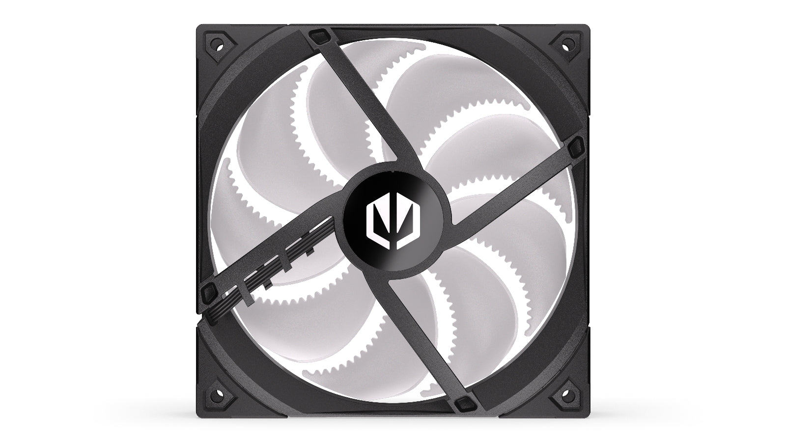 Endorfy Fluctus 140 PWM ARGB PC Cooling Fan (EY4A004) - High Performance RGB Case Fan for Gaming PC, Workstation & Custom Builds