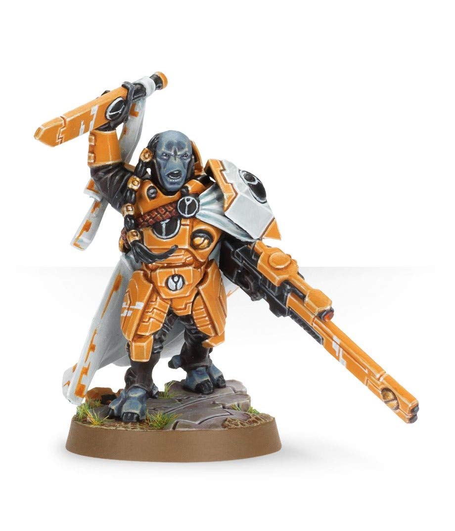 Warhammer 40,000 Cadre Fireblade Miniature - Tau Empire HQ Figure for Tabletop Wargaming | Perfect for Warhammer 40K Battles and Collection Displays