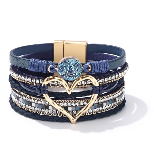 B3:Bracelets for Women Trendy(blue)