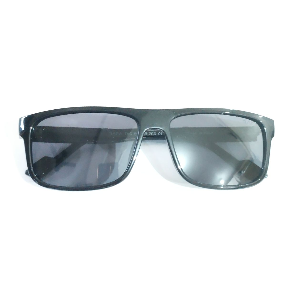 Fashionable Black Rectangle Polarized Sunglasses for Men & Women - UV Protection, Lightweight & Comfortable for Driving, Beach & Outdoor Activities