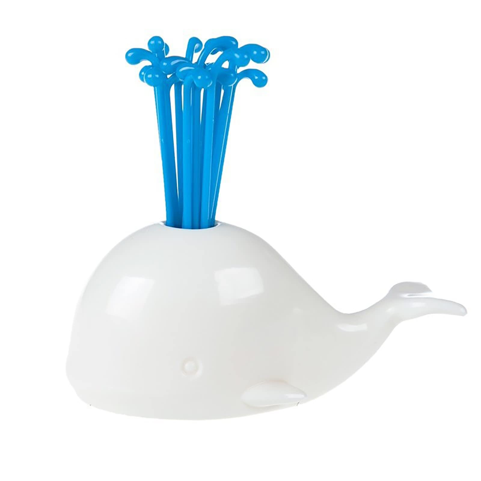 Reusable Small Animal-Shaped Fruit Fork with Spray Water Function - Perfect for Appetizers, Party Platters, and Fruit Decorations (Set of 6)