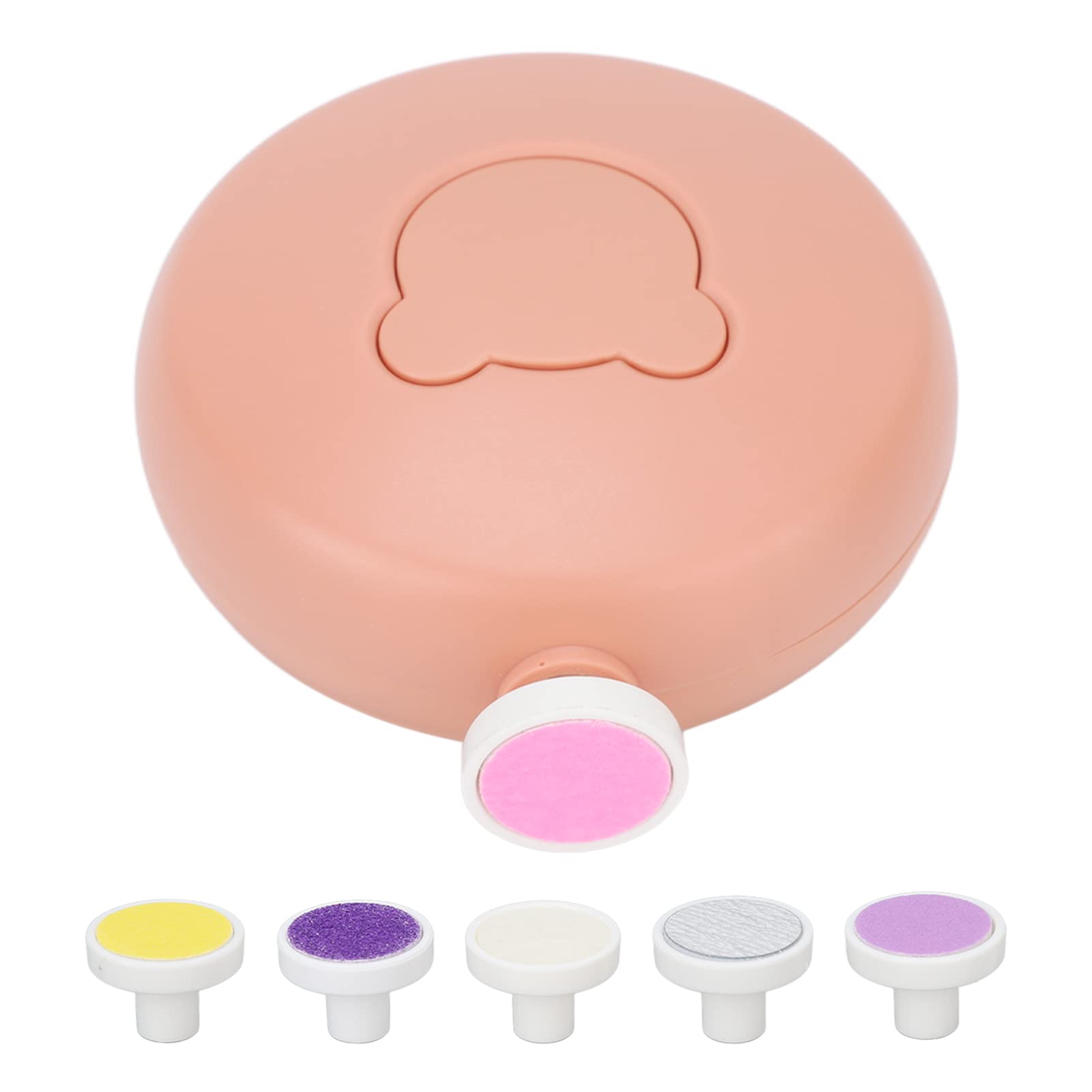 Electric Baby Nail Trimmer - Safe & Quiet Nail Clipper for Newborns & Infants - Gentle Toenail & Fingernail Care Kit - Perfect for Baby Grooming & Sleep Time Nail Trimming
