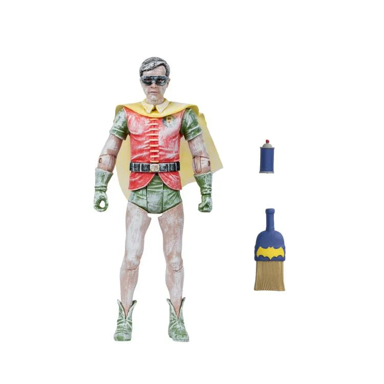 DC Retro Batman 66 TV Series Action Figure - Classic Wax Robin Collectible Toy for Superhero Fans | Perfect for Display, Gifts & Nostalgic Collections