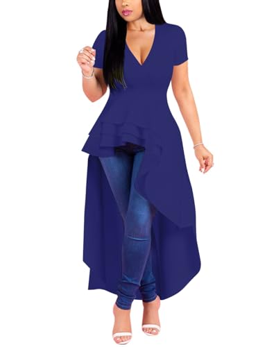 3# Blue( V Neck )