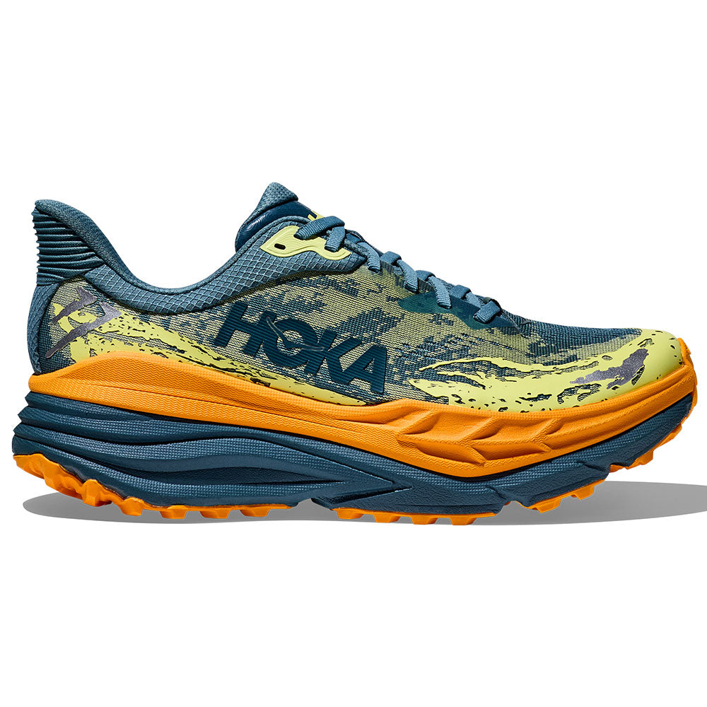HOKA ONE ONE Stinson 7 Trail Running Shoes for Men - Lightweight & Cushioned for Long Distance Hiking & Outdoor Adventures