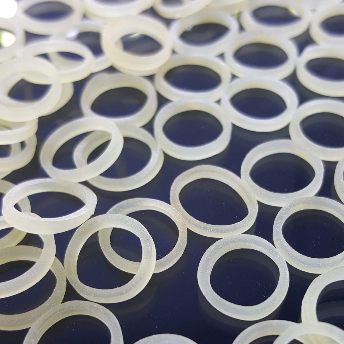 100 Pack Dental Orthodontic Elastic Bands for Braces - 5oz Force, 3/8 Inch - Perfect for Teeth Alignment & Orthodontic Treatment (Ideal for Braces Wearers & Dental Professionals)