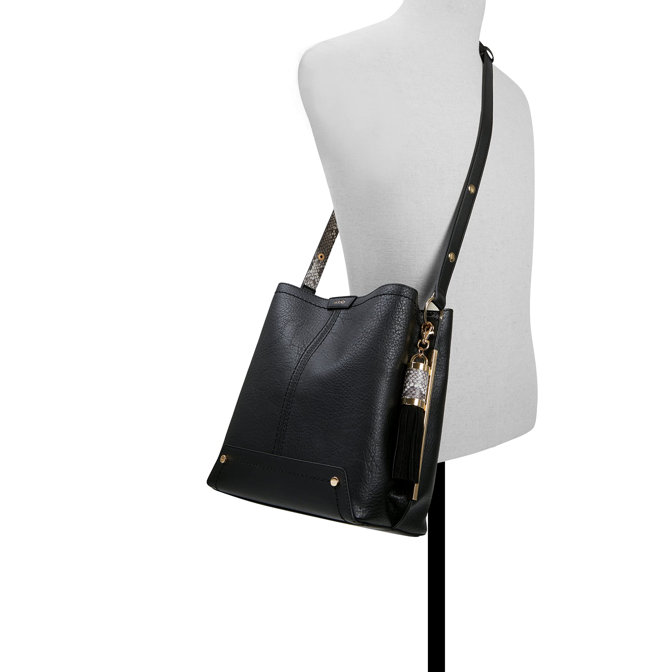 ALDO Women's Callia Leather Crossbody Handbag - Stylish Purse for Work, Travel & Everyday Use | Fashionable Shoulder Bag for Women