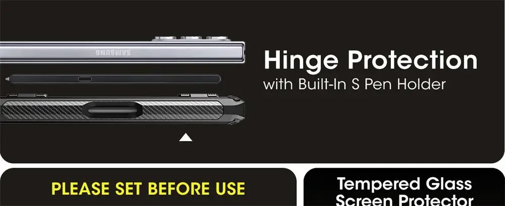 SUPCASE UB Pro Magnetic Rugged Shockproof Case for Samsung Galaxy Z Fold 6 - Heavy Duty Protection for Work, Outdoor & Travel