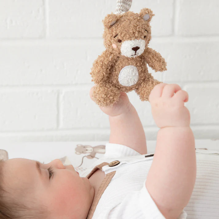 Soft Cuddle Bears Stroller Toys for Babies - Adorable Plush Hanging Toys for Prams, Strollers, and Car Seats - Perfect for Soothing and Entertaining Infants On-the-Go