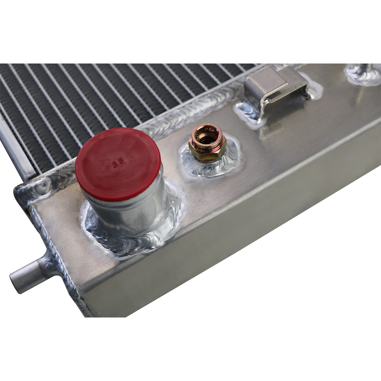 High-Performance Aluminum Radiator for 2007-2013 Chevy Silverado 1500/2500/3500 HD, Suburban 1500/2500, Tahoe, Avalanche | 2008-2013 GMC Sierra, Yukon XL 1500/2500 | 2009 Cadillac Escalade | 3-Row Cooling System with Shroud & Fan Relay | Perfect for Off-Roading, Towing & Heavy-Duty Use