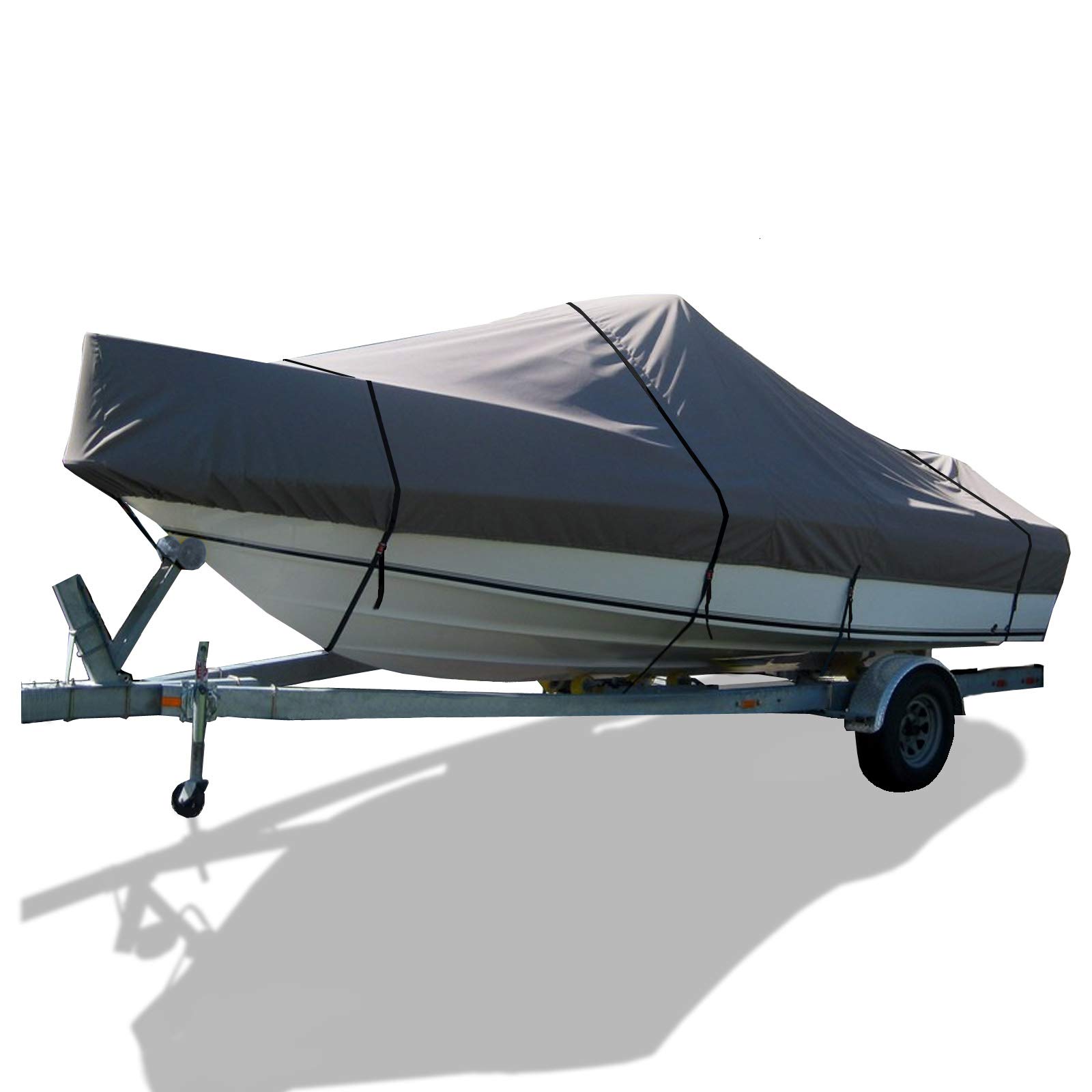 Trailerable Walk Around Cuddy Cabin Inboard Boat Cover - Fits Boats Up to 26'6